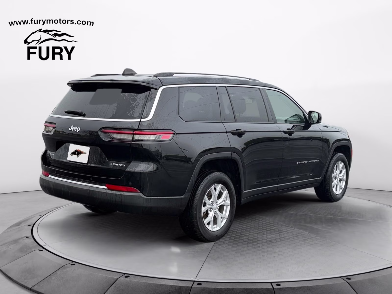 2023 Diamond Black Crystal Pearlcoat Jeep Grand Cherokee L Limited 4X4 SUV