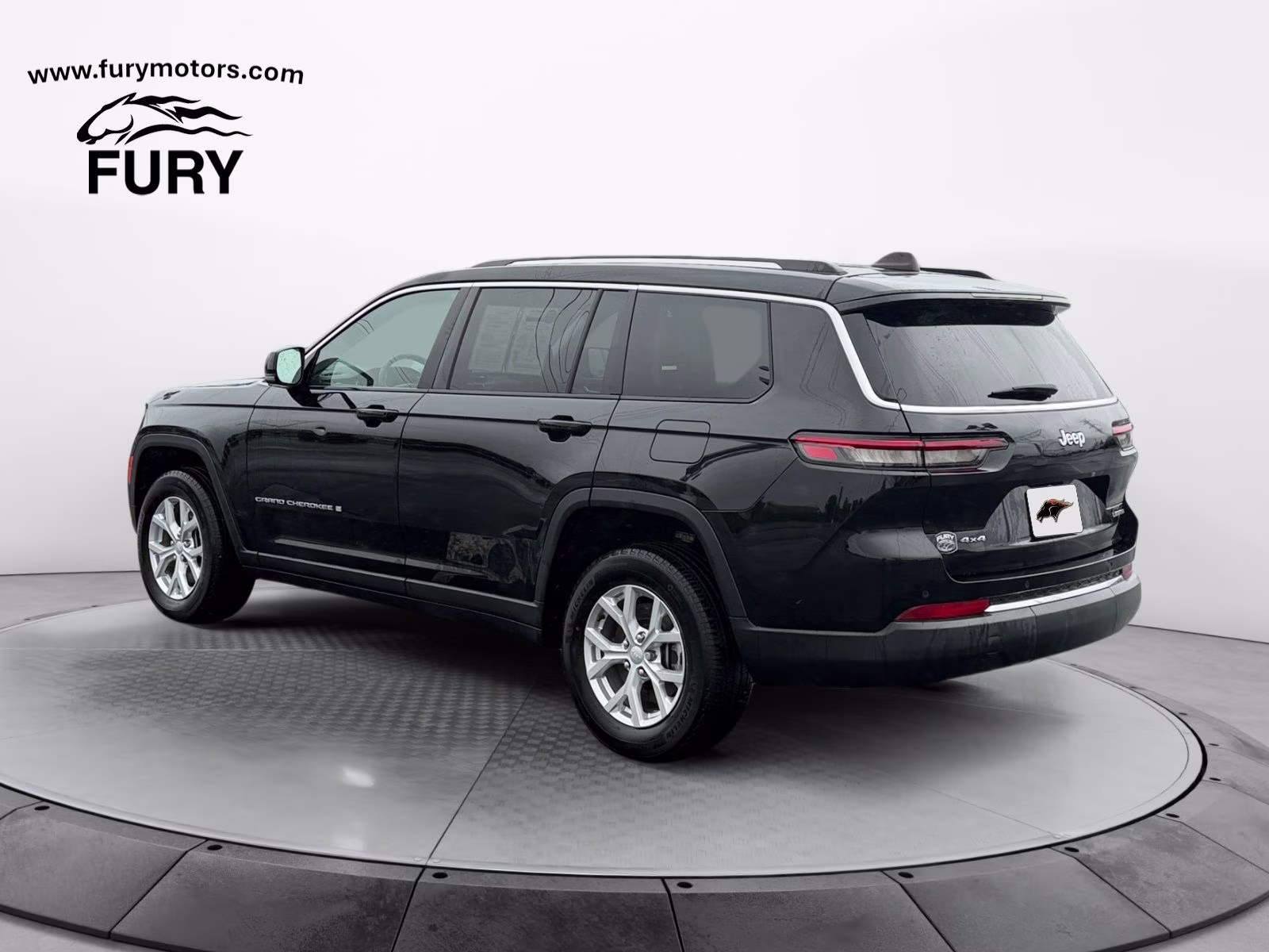 2023 Diamond Black Crystal Pearlcoat Jeep Grand Cherokee L Limited 4X4 SUV
