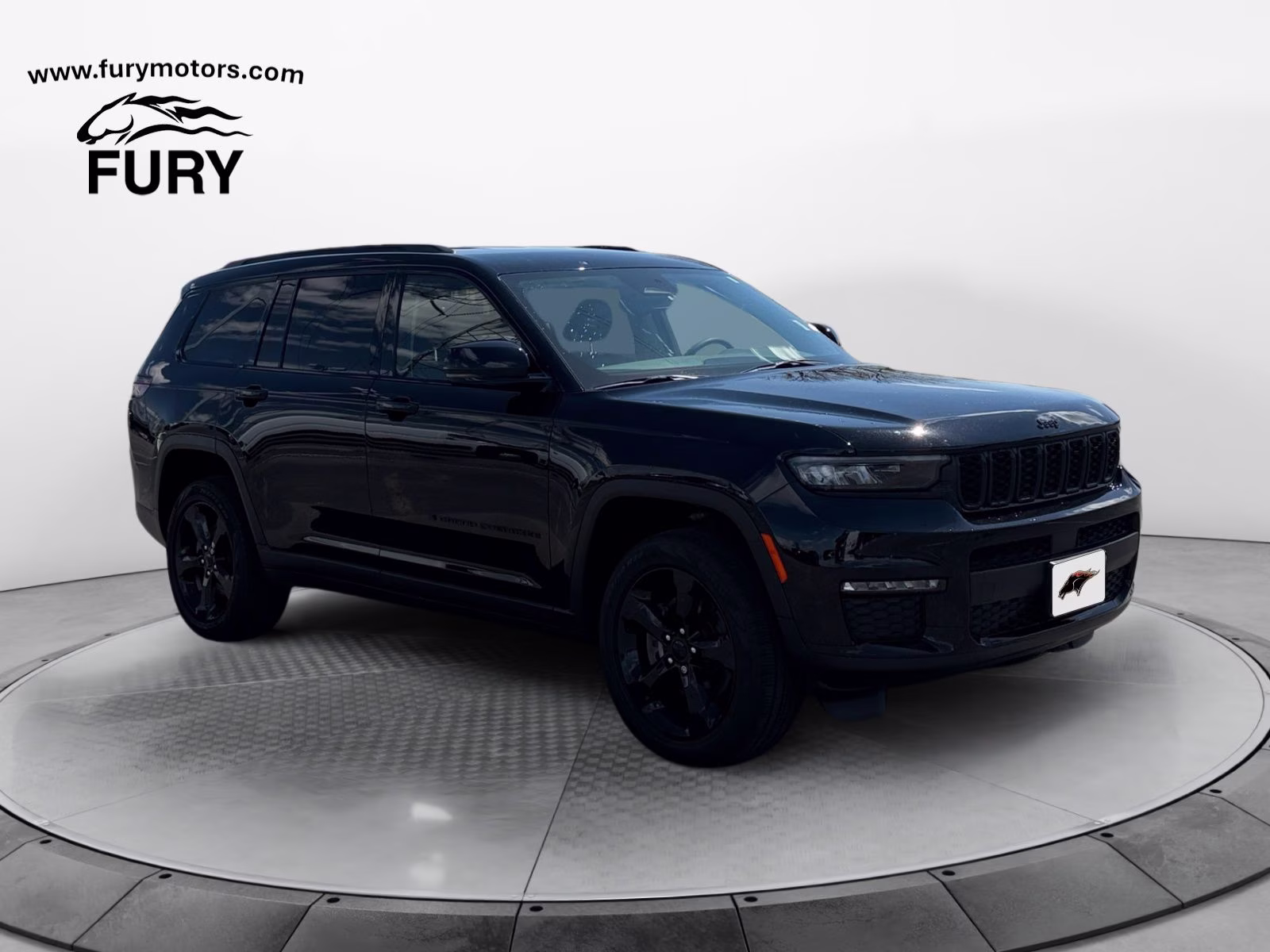 2023 Diamond Black Crystal Pearlcoat Jeep Grand Cherokee L Limited 4X4 SUV