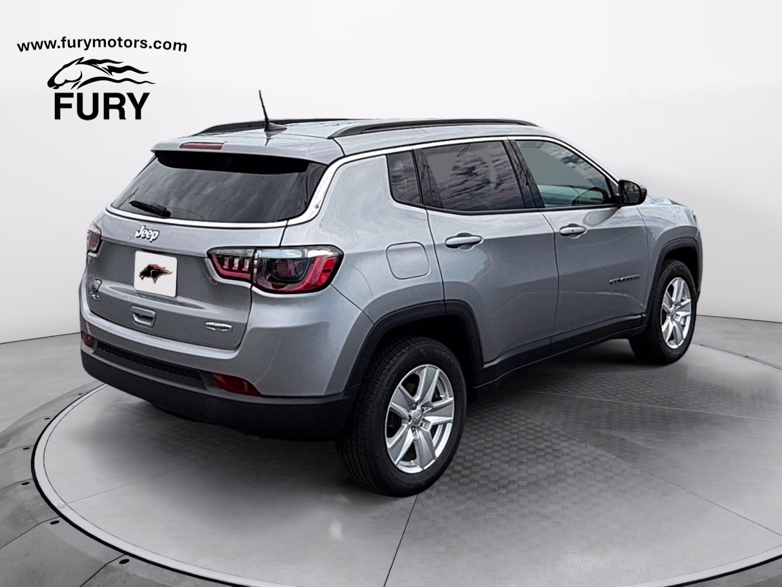 2022 Billet Silver Metallic Clearcoat Jeep Compass Latitude 4X4 SUV