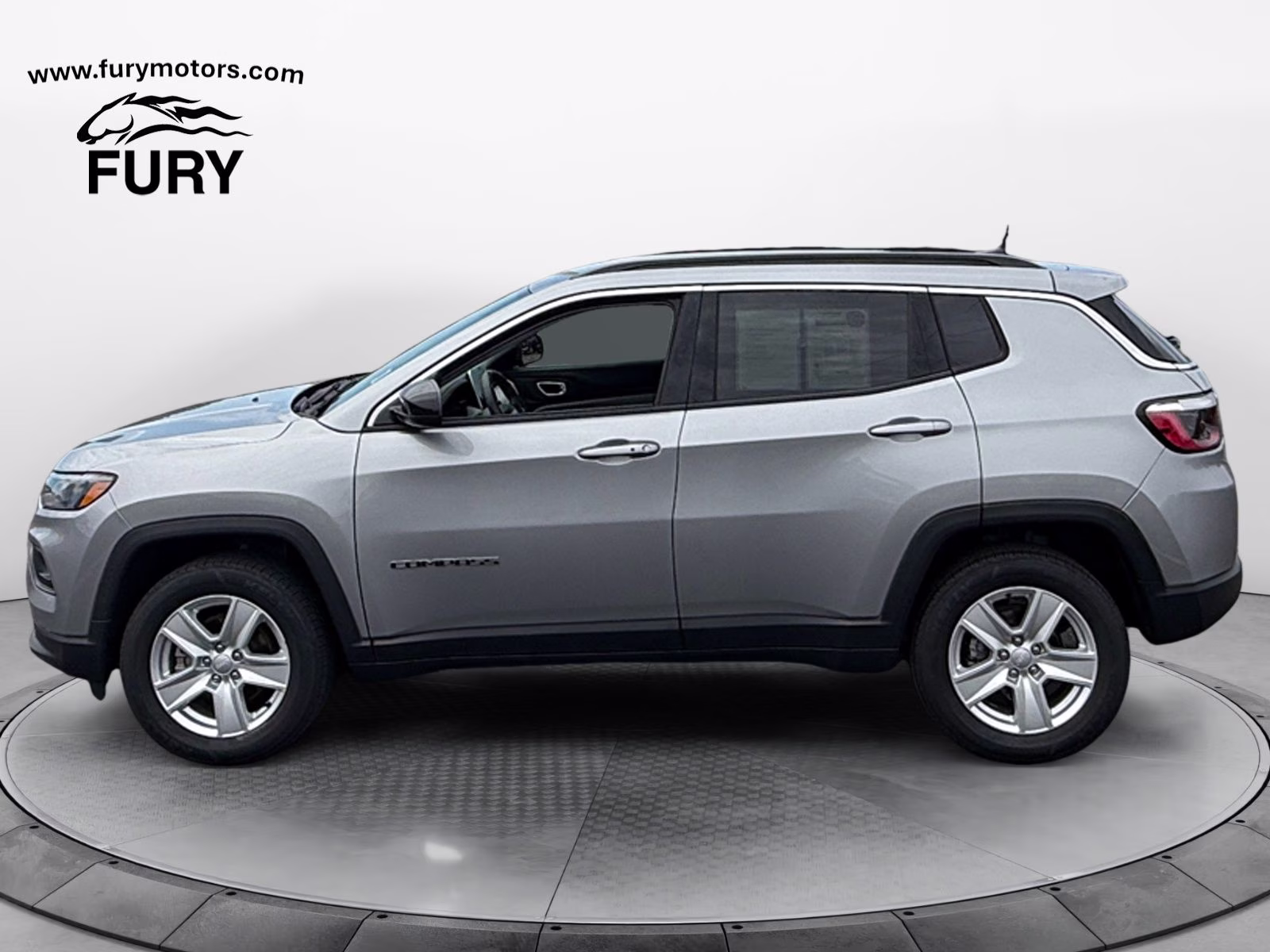 2022 Billet Silver Metallic Clearcoat Jeep Compass Latitude 4X4 SUV