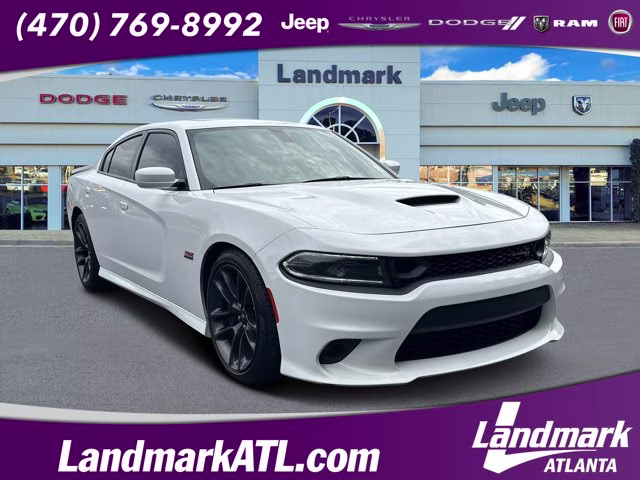 2022 White Knuckle Clearcoat Dodge Charger Scat Pack RWD Sedan