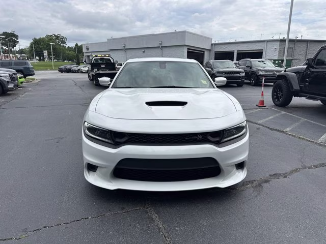 2022 White Knuckle Clearcoat Dodge Charger Scat Pack RWD Sedan