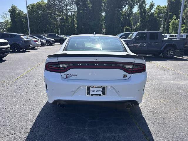 2022 White Knuckle Clearcoat Dodge Charger Scat Pack RWD Sedan