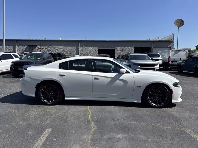 2022 White Knuckle Clearcoat Dodge Charger Scat Pack RWD Sedan