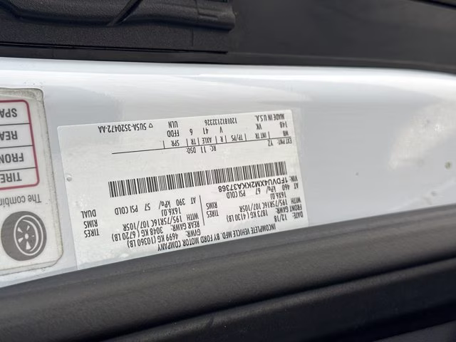 2019 Oxford White Ford Transit Passenger Wagon T-350 148 EL High Roof XL Sliding RH Dr DRW RWD Van