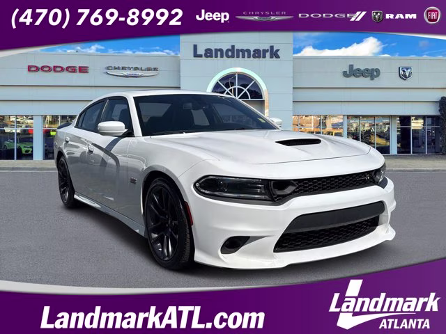 2022 White Knuckle Clearcoat Dodge Charger Scat Pack RWD Sedan