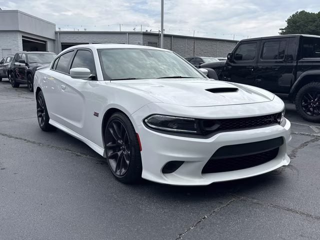 2022 White Knuckle Clearcoat Dodge Charger Scat Pack RWD Sedan