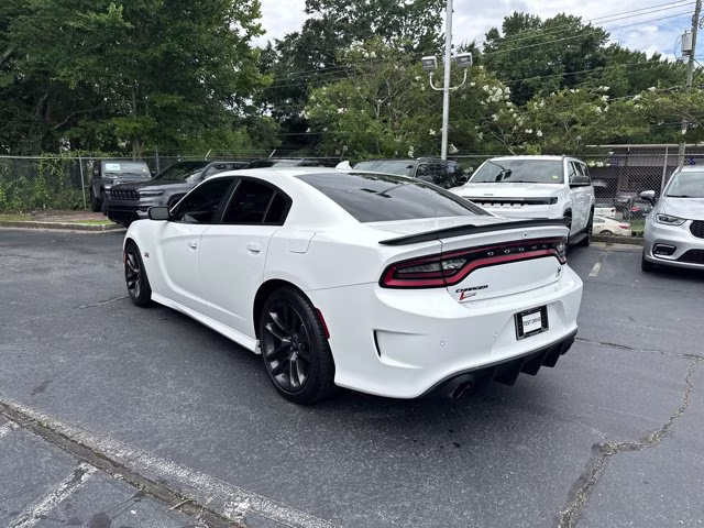 2022 White Knuckle Clearcoat Dodge Charger Scat Pack RWD Sedan