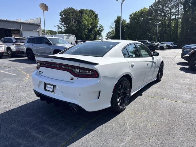 2022 White Knuckle Clearcoat Dodge Charger Scat Pack RWD Sedan