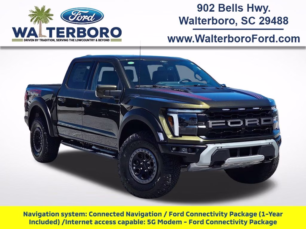 2026 Shelter Green Ford F-150 Raptor 4X4 Truck