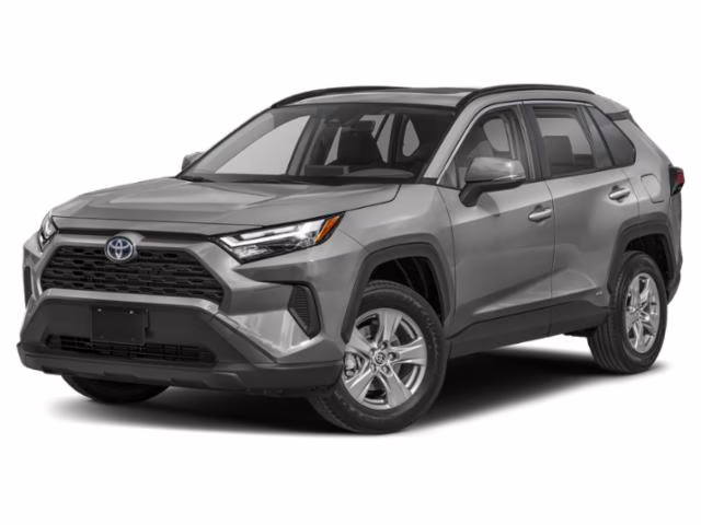 2022 Silver Toyota RAV4 XLE AWD SUV