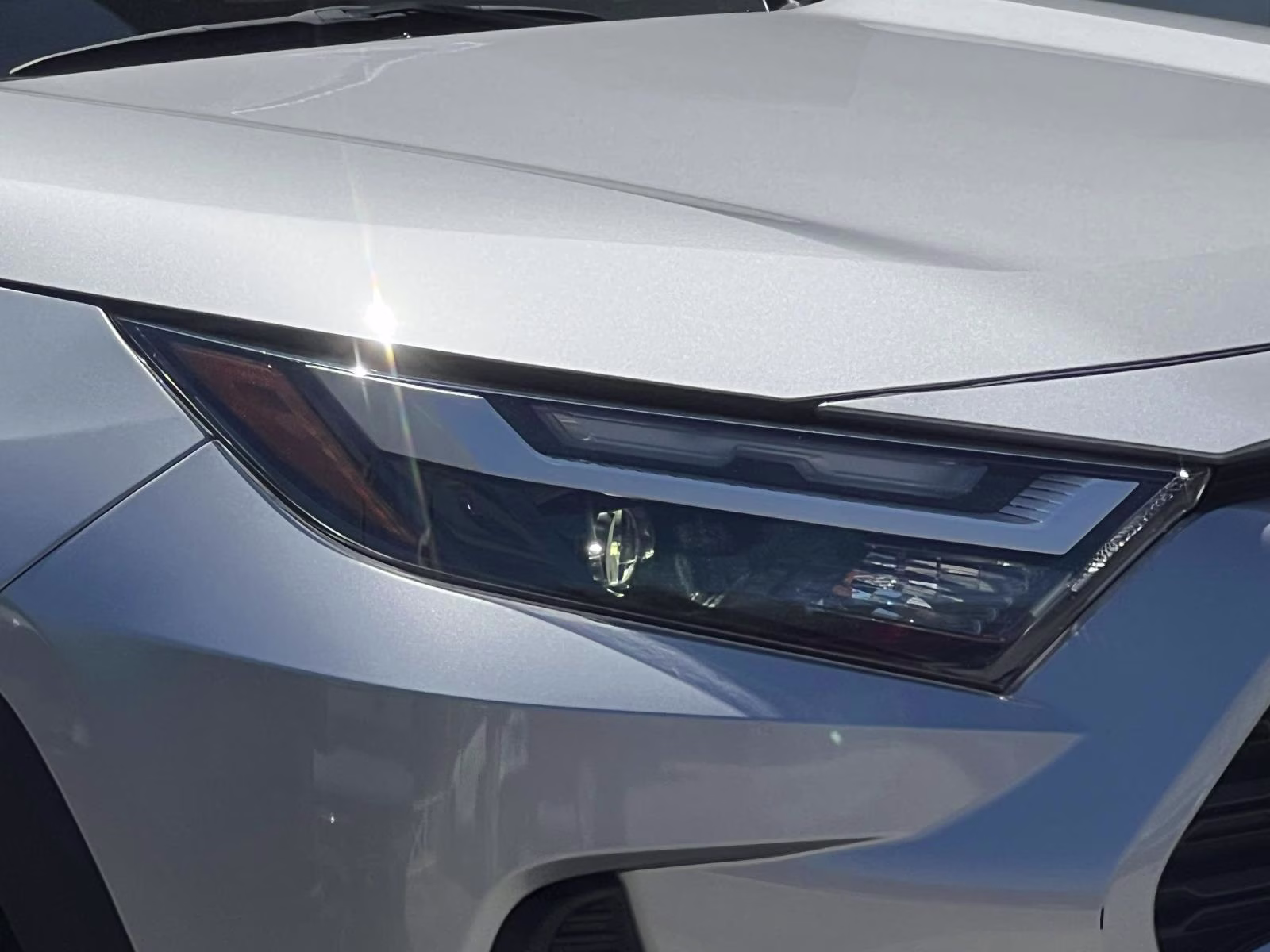 2022 Silver Toyota RAV4 XLE AWD SUV