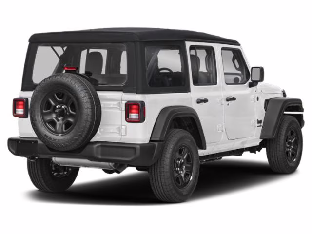 2026 Bright White Jeep Wrangler 4X4 SUV