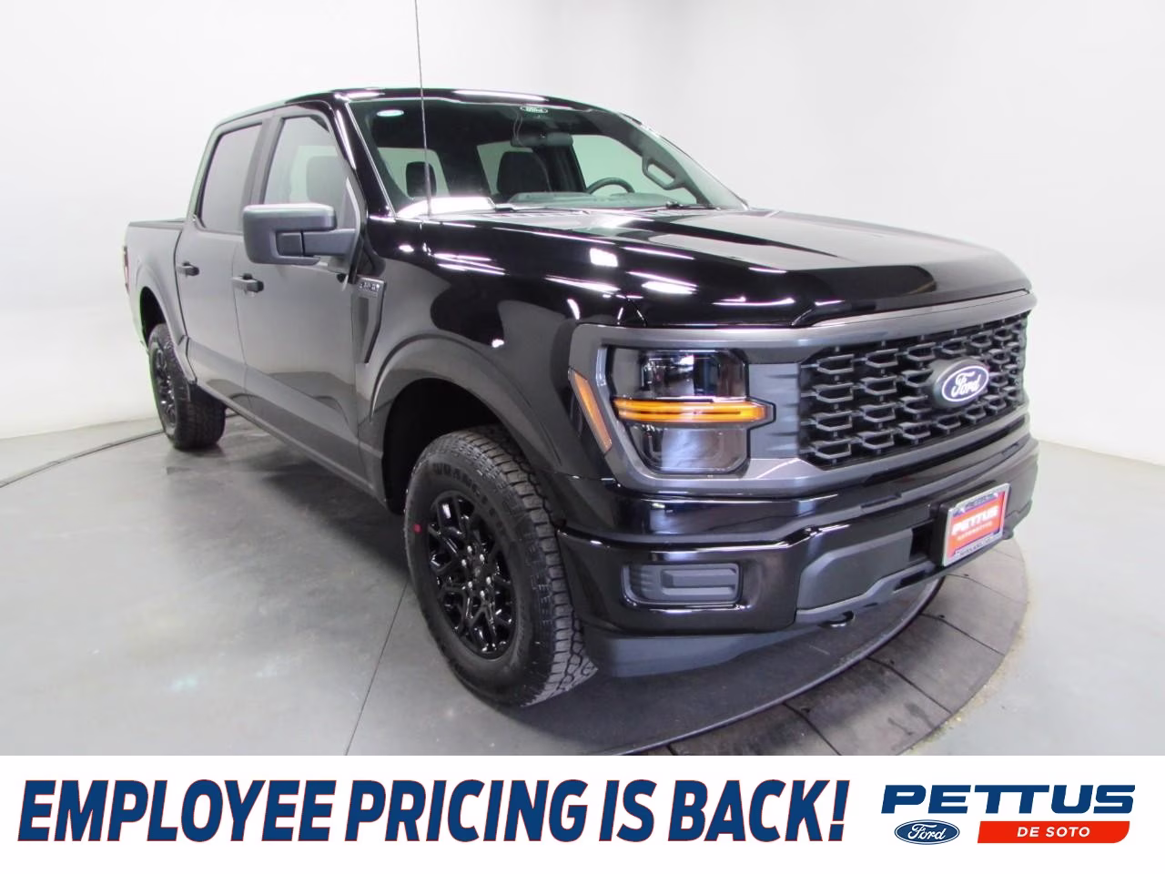 2026 Agate Black Metallic Ford F-150 STX 4X4 Truck