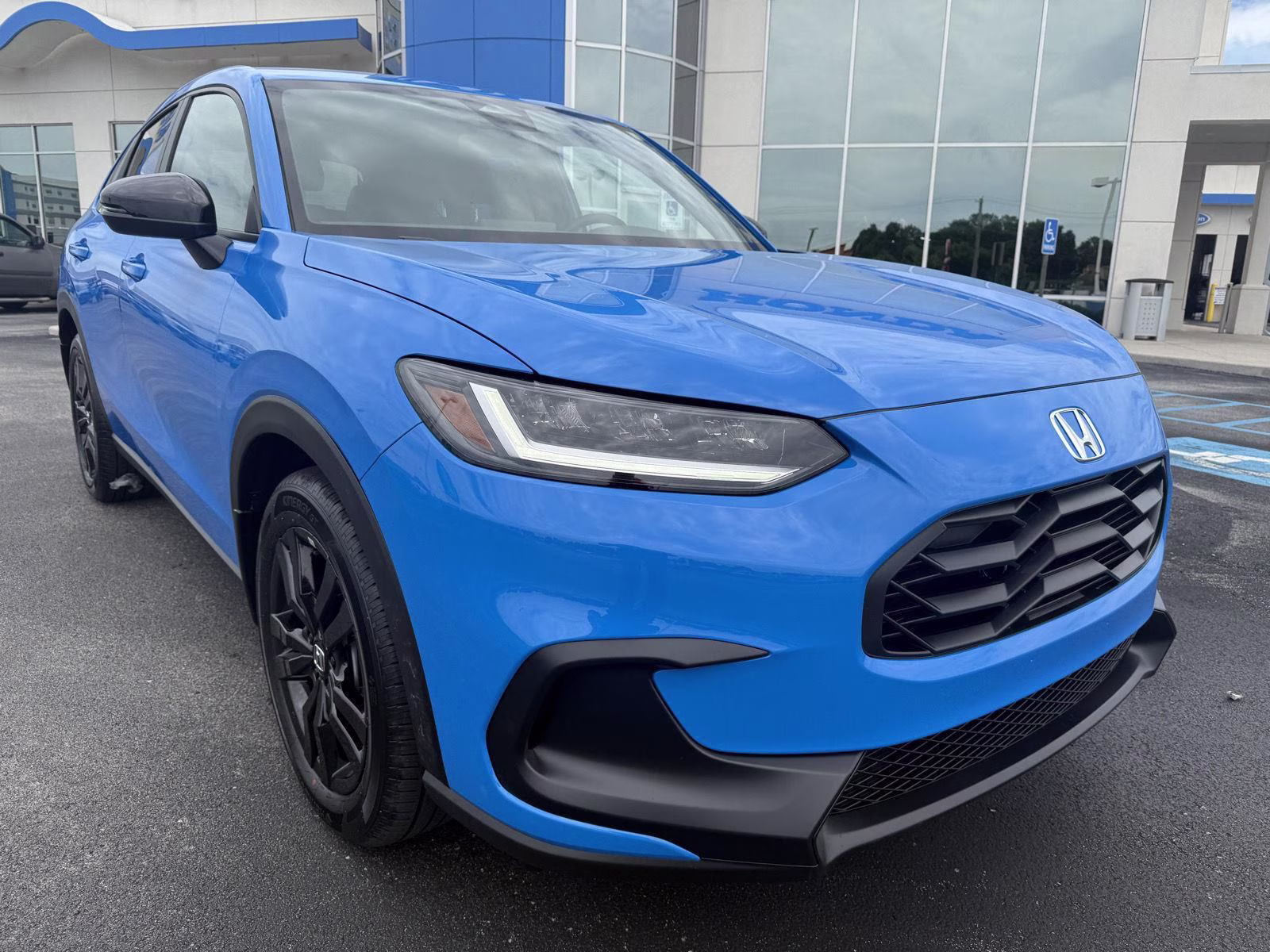 2027 Boost Blue Pearl Honda HR-V Sport AWD SUV