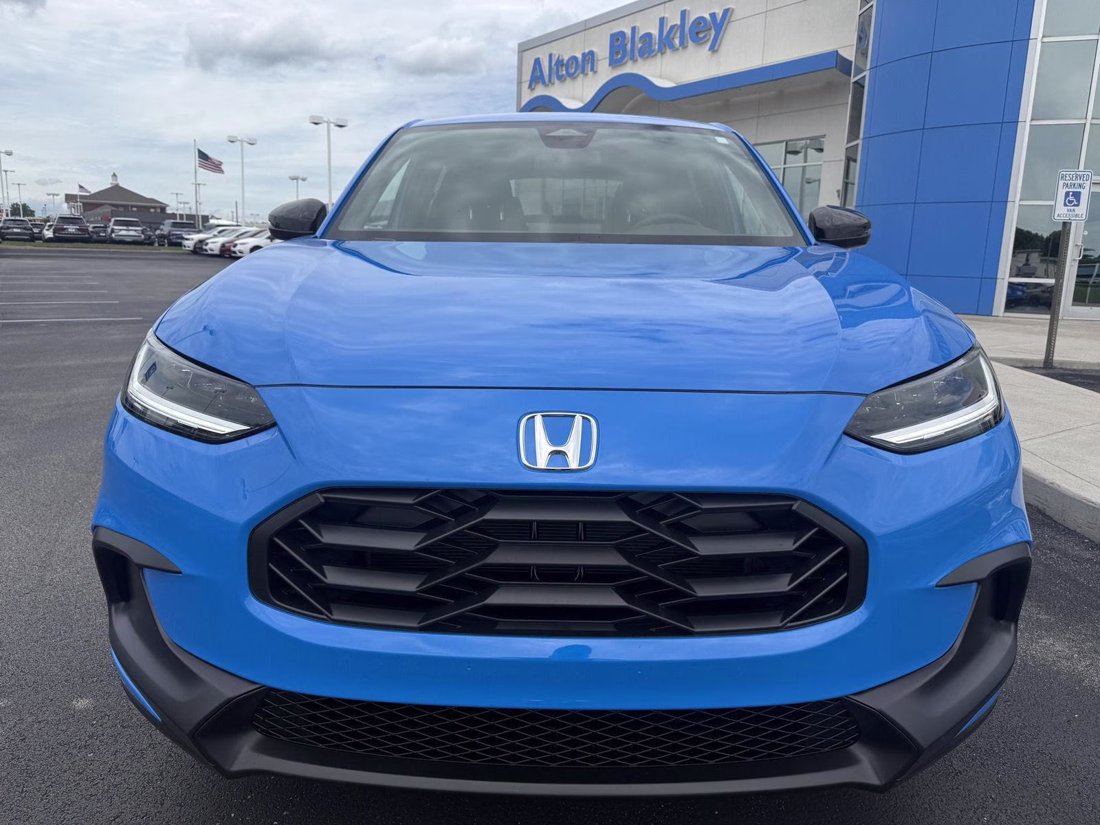 2027 Boost Blue Pearl Honda HR-V Sport AWD SUV