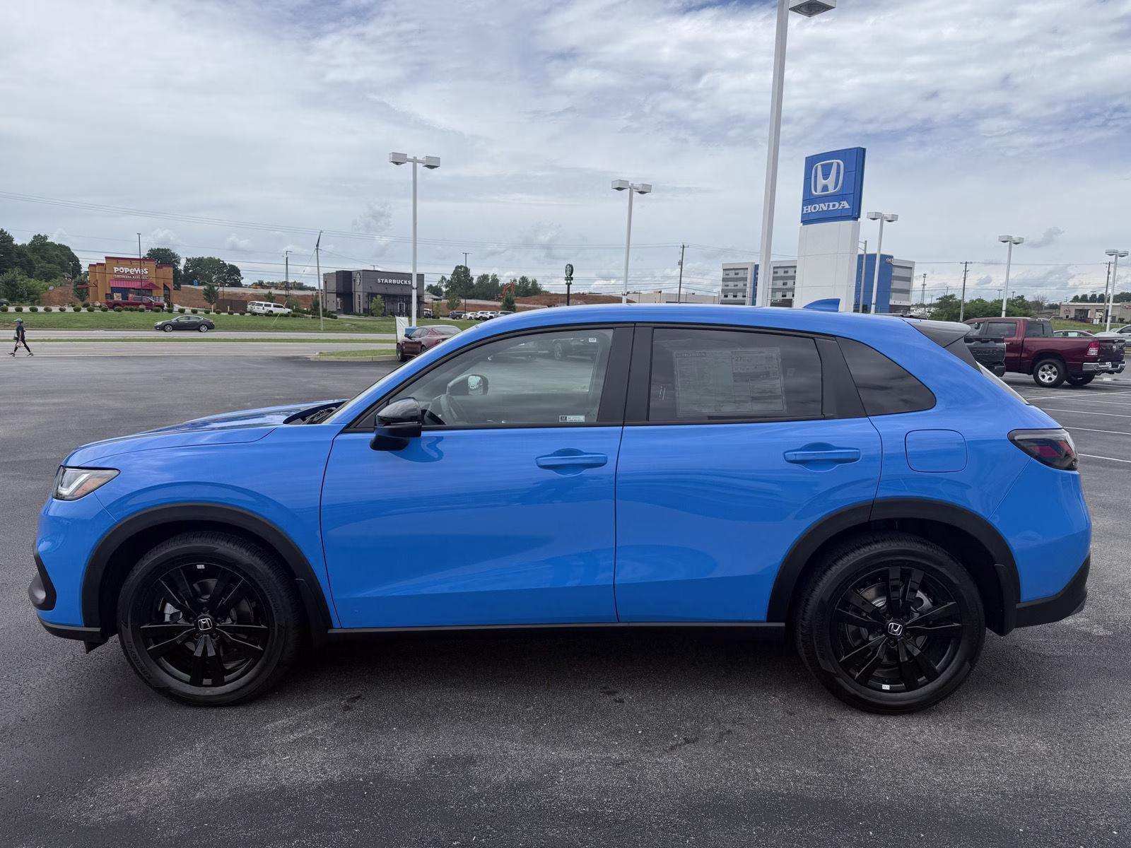 2027 Boost Blue Pearl Honda HR-V Sport AWD SUV