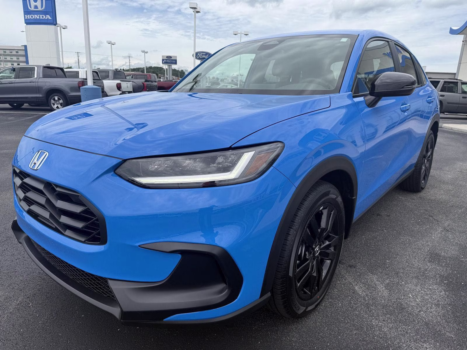 2027 Boost Blue Pearl Honda HR-V Sport AWD SUV