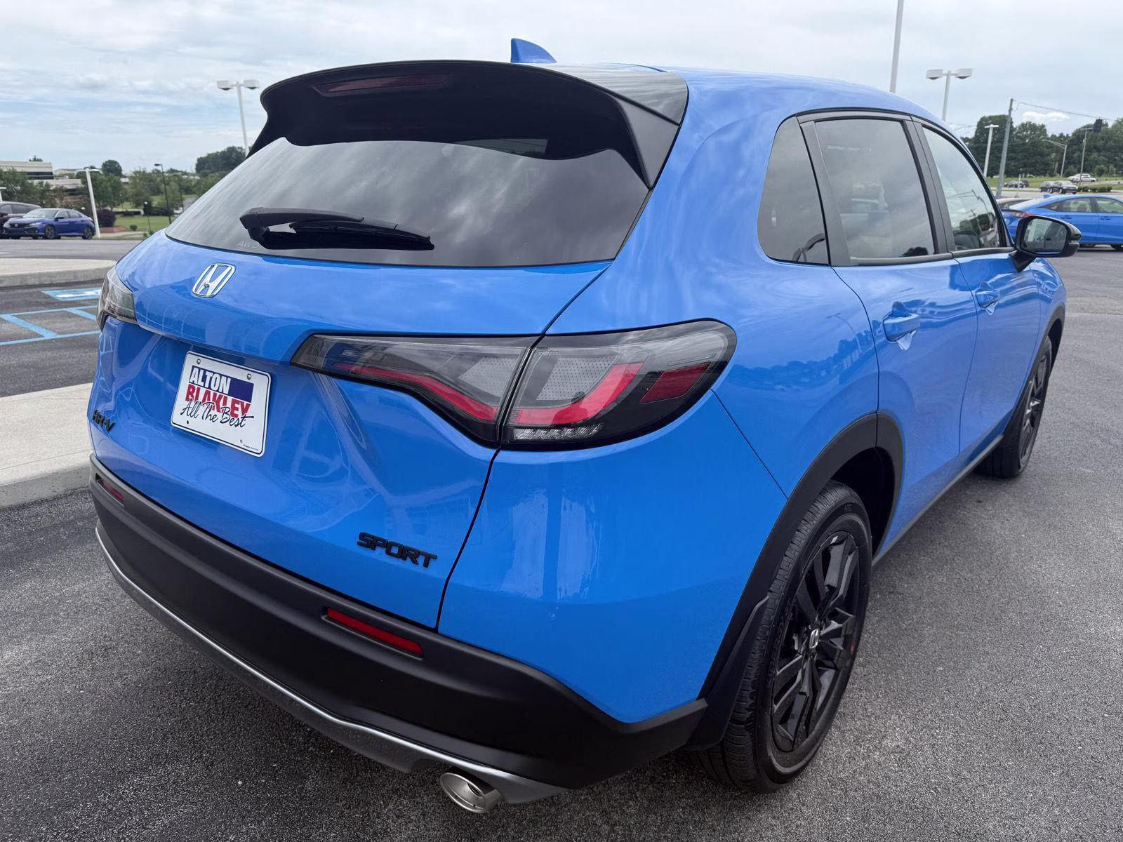 2027 Boost Blue Pearl Honda HR-V Sport AWD SUV