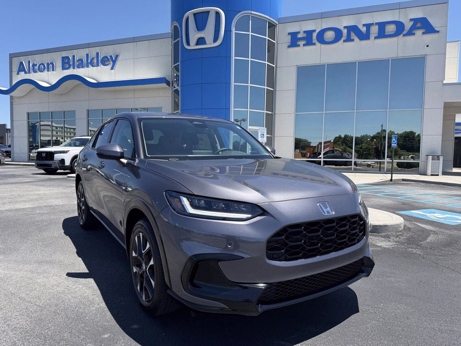 2027 Modern Steel Metallic Honda HR-V EX-L AWD SUV