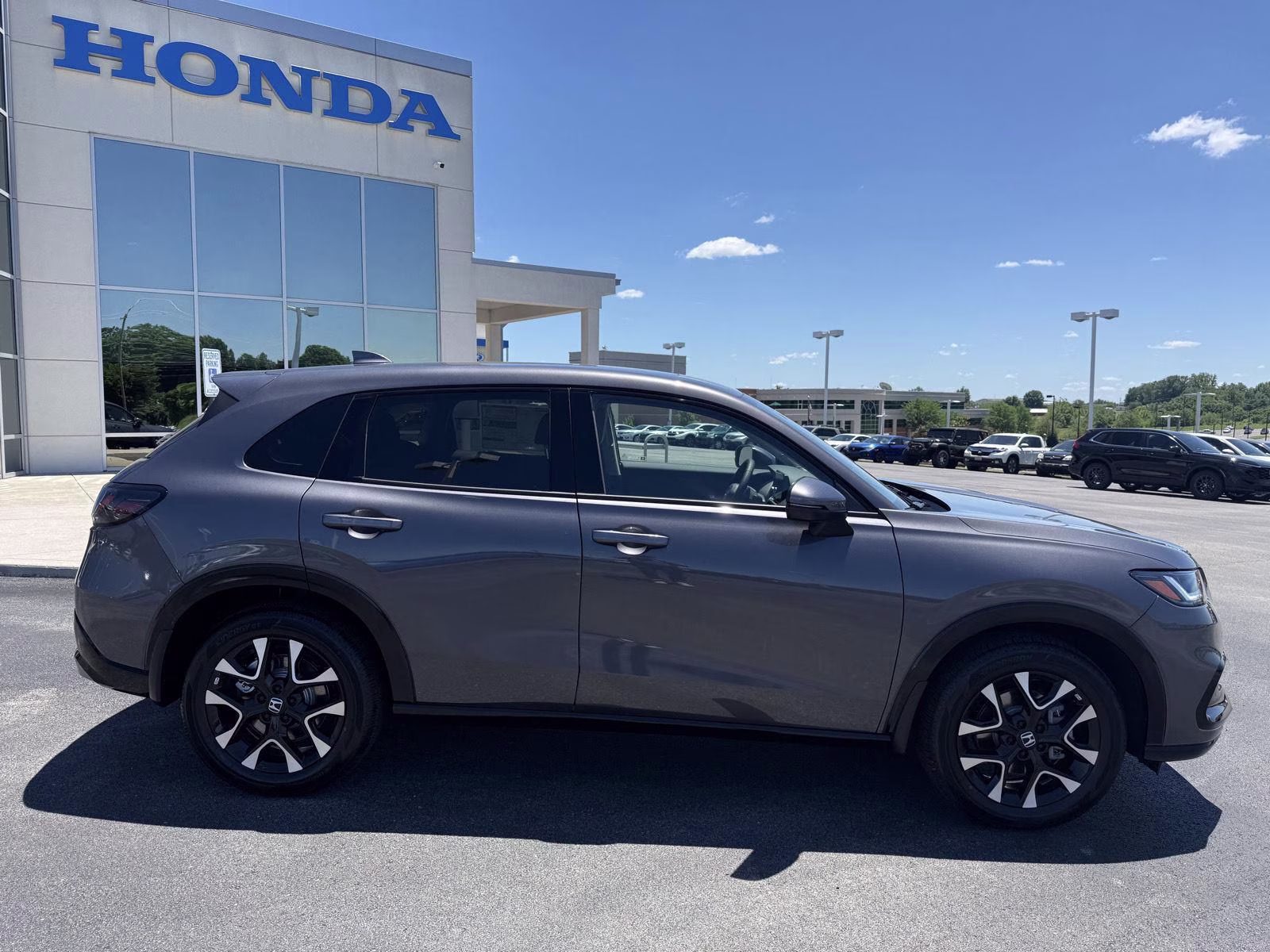 2027 Modern Steel Metallic Honda HR-V EX-L AWD SUV