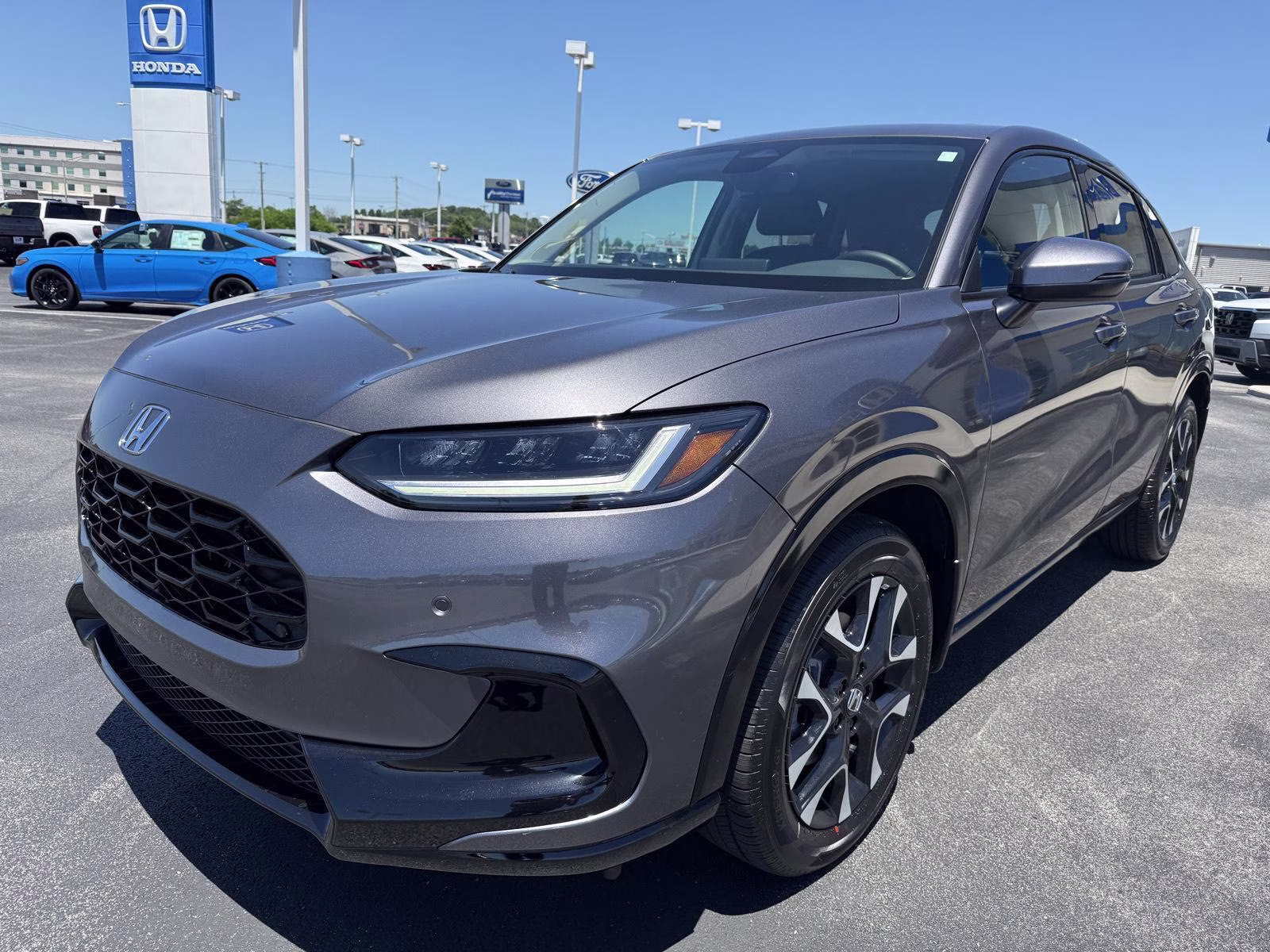 2027 Modern Steel Metallic Honda HR-V EX-L AWD SUV