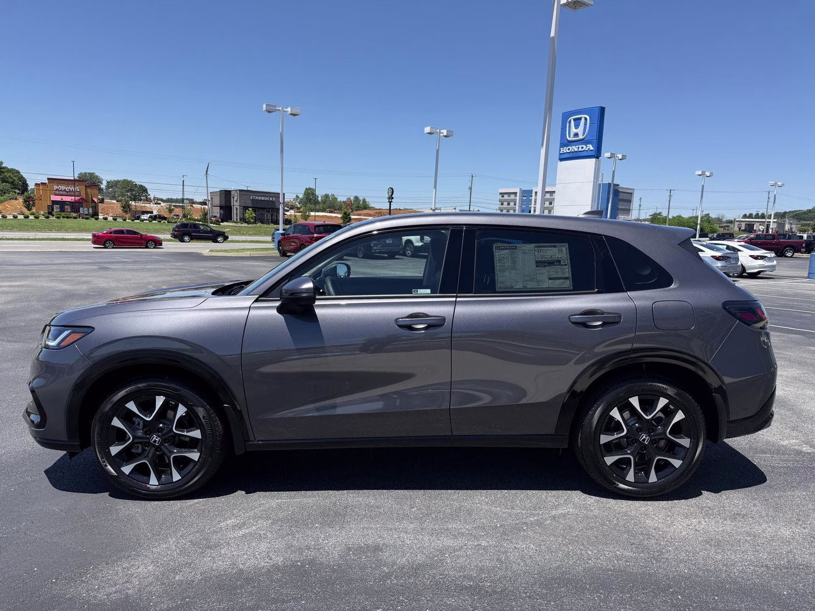 2027 Modern Steel Metallic Honda HR-V EX-L AWD SUV