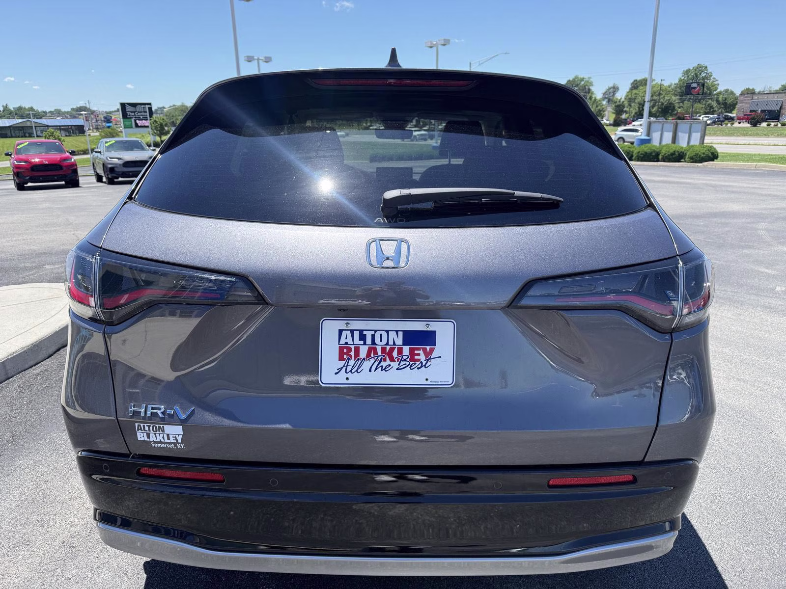 2027 Modern Steel Metallic Honda HR-V EX-L AWD SUV