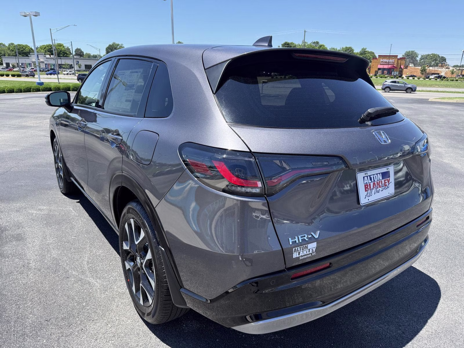 2027 Modern Steel Metallic Honda HR-V EX-L AWD SUV