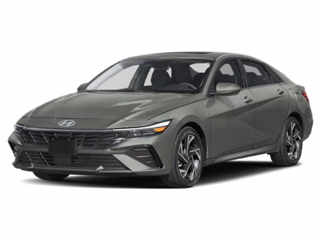 2025 Amazon Gray Hyundai Elantra SEL Convenience FWD Sedan
