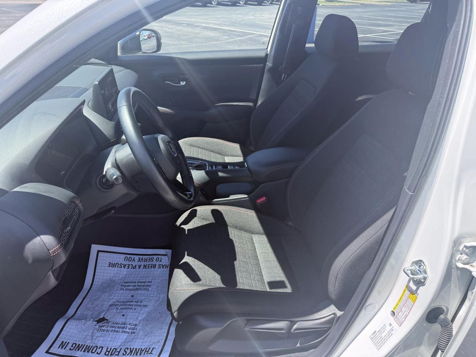 2025 Platinum White Pearl Honda HR-V Sport AWD SUV