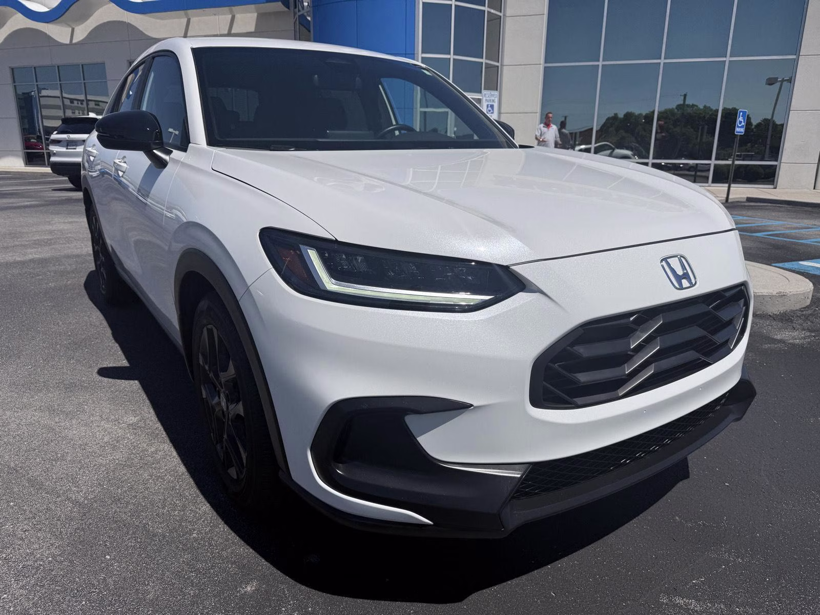 2025 Platinum White Pearl Honda HR-V Sport AWD SUV