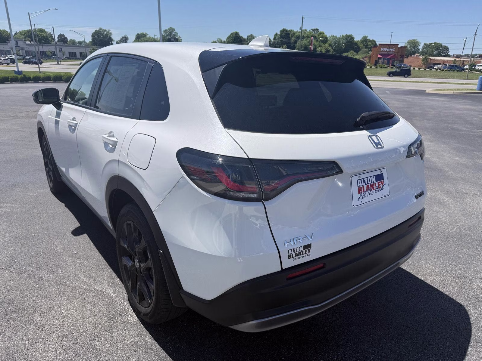 2025 Platinum White Pearl Honda HR-V Sport AWD SUV