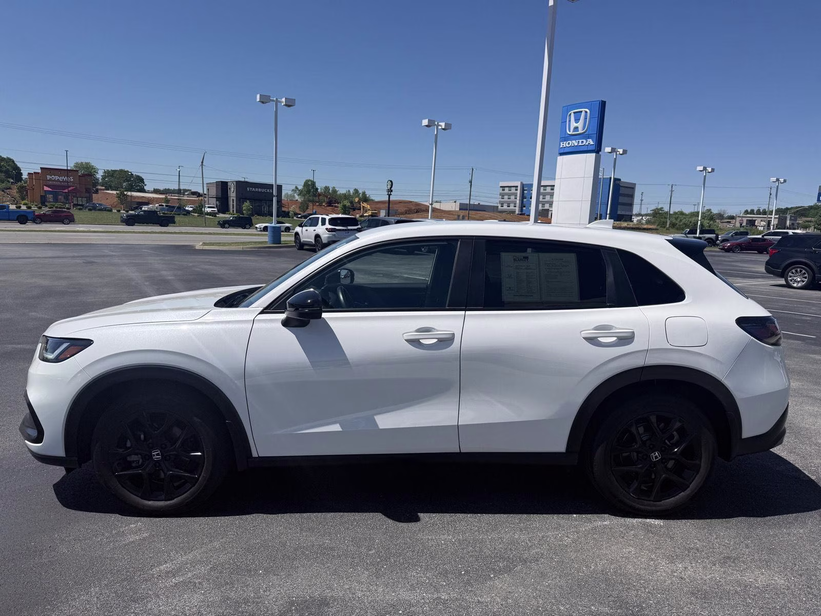 2025 Platinum White Pearl Honda HR-V Sport AWD SUV