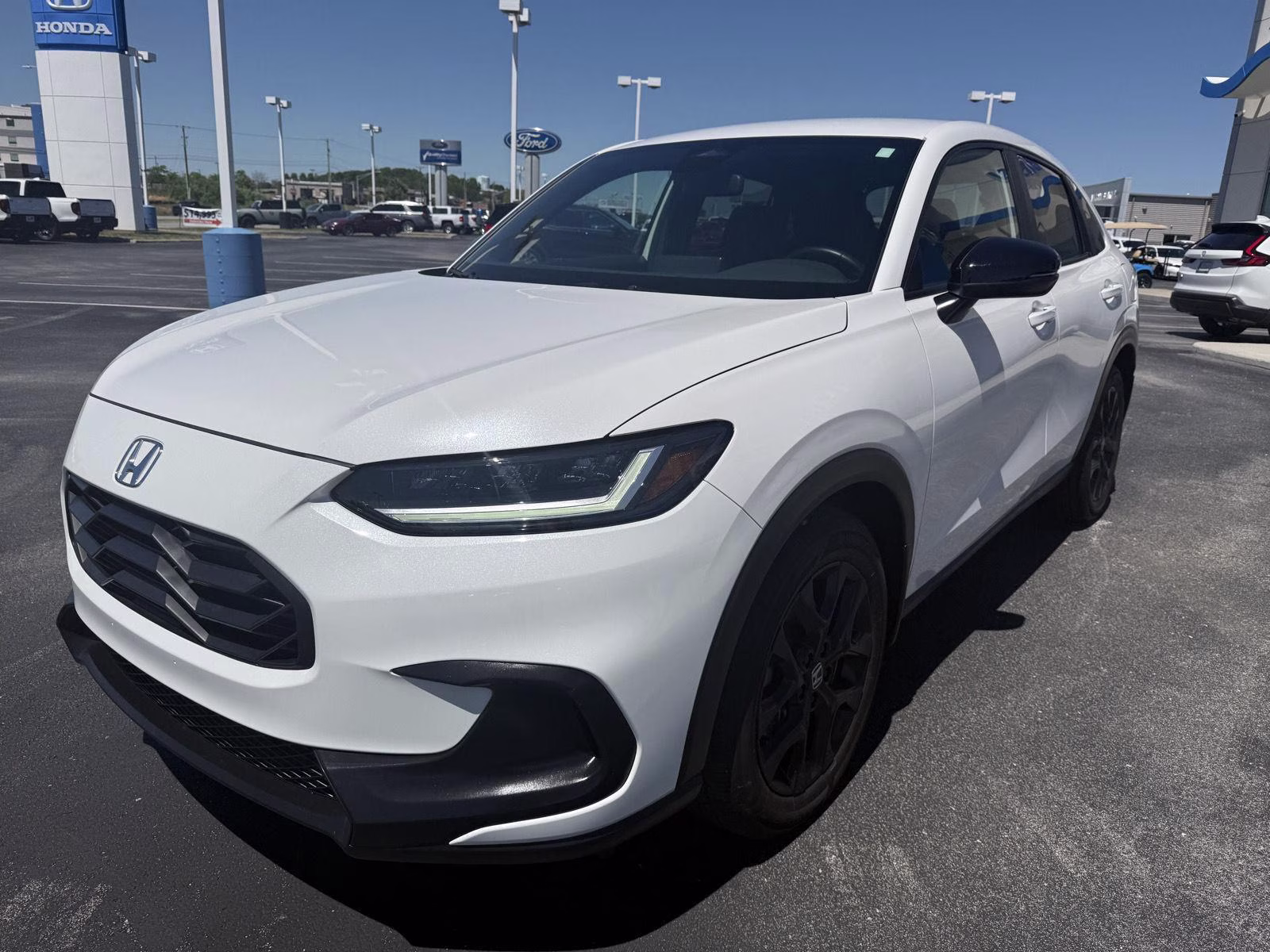 2025 Platinum White Pearl Honda HR-V Sport AWD SUV