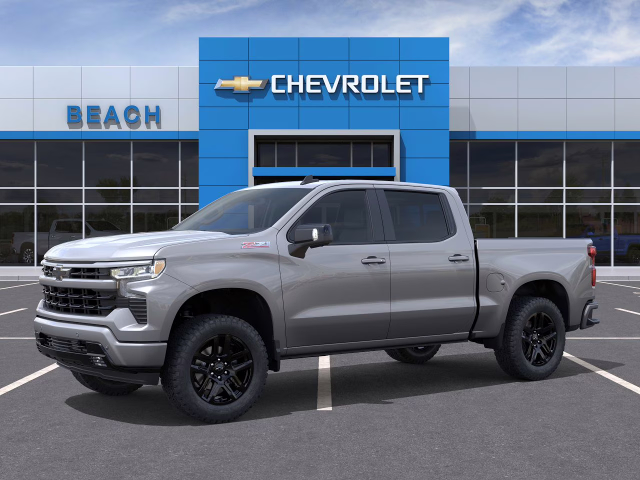 2026 Sterling Gray Metallic Chevrolet Silverado 1500 RST 4X4 Truck