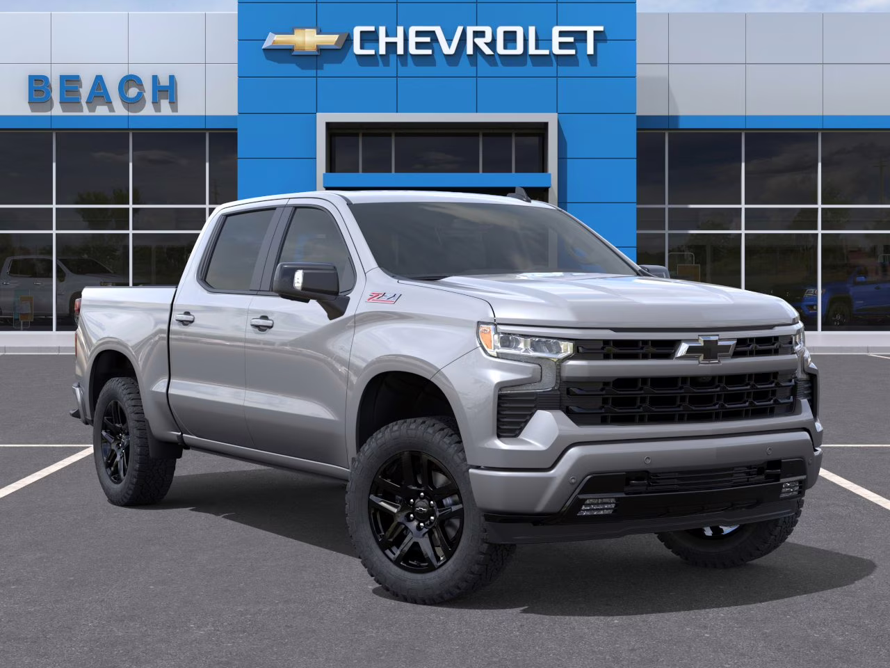 2026 Sterling Gray Metallic Chevrolet Silverado 1500 RST 4X4 Truck