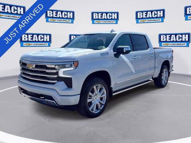 2026 Polar White Tricoat Chevrolet Silverado 1500 High Country 4X4 Truck