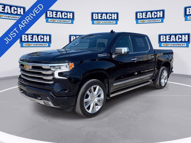 2026 Black Chevrolet Silverado 1500 High Country 4X4 Truck