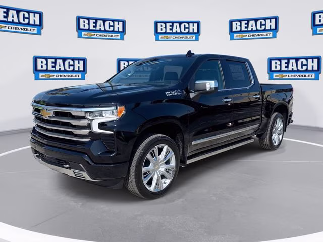 2026 Black Chevrolet Silverado 1500 High Country 4X4 Truck
