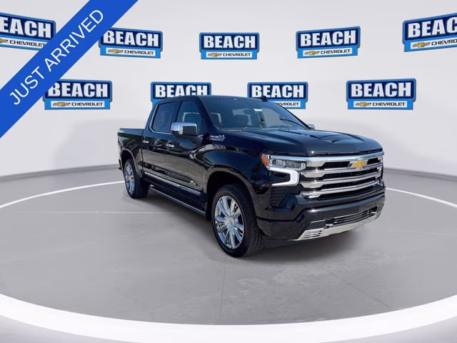 2026 Black Chevrolet Silverado 1500 High Country 4X4 Truck