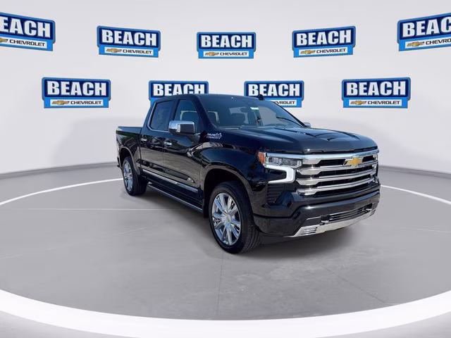 2026 Black Chevrolet Silverado 1500 High Country 4X4 Truck