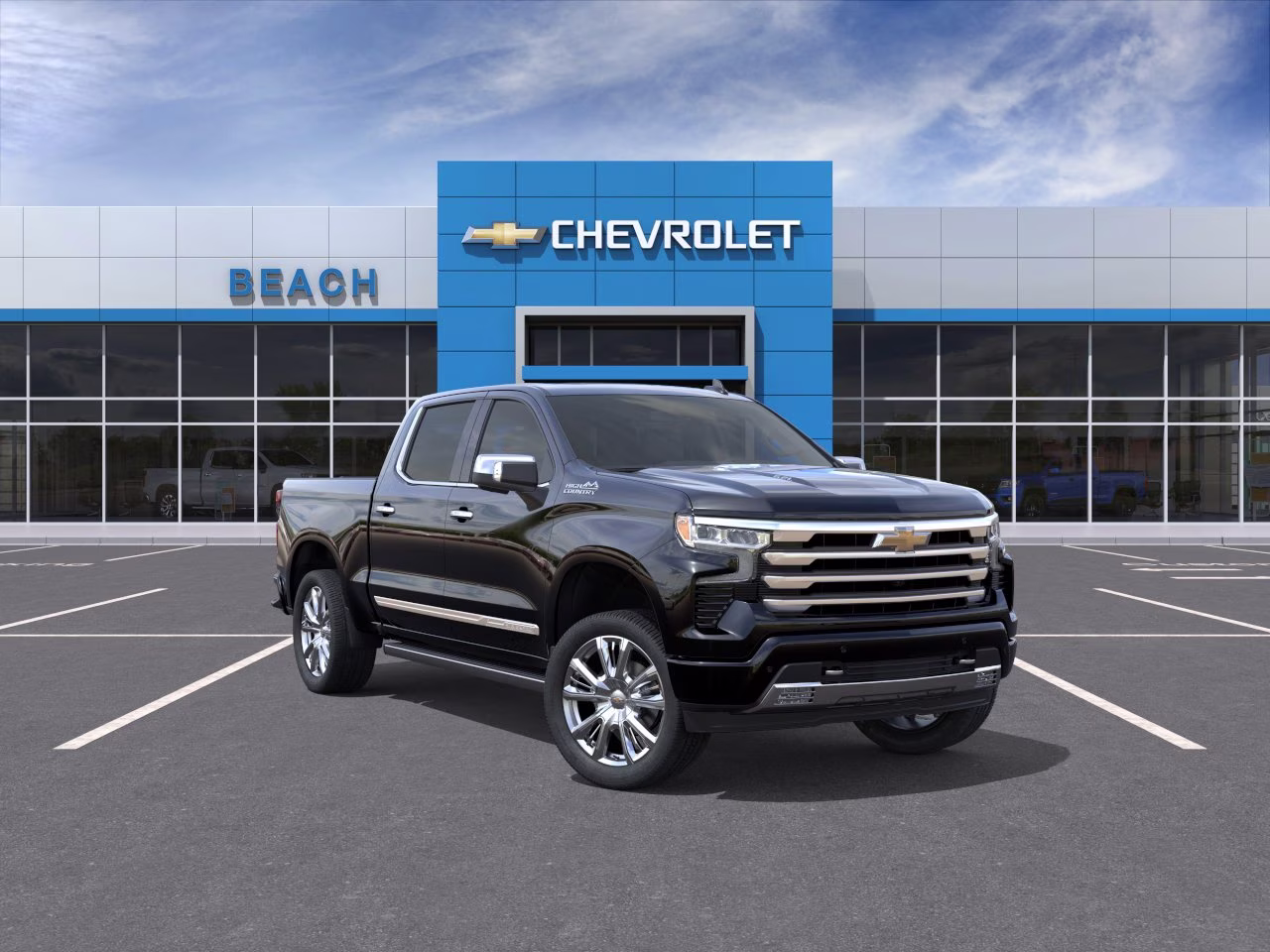 2026 Black Chevrolet Silverado 1500 High Country 4X4 Truck