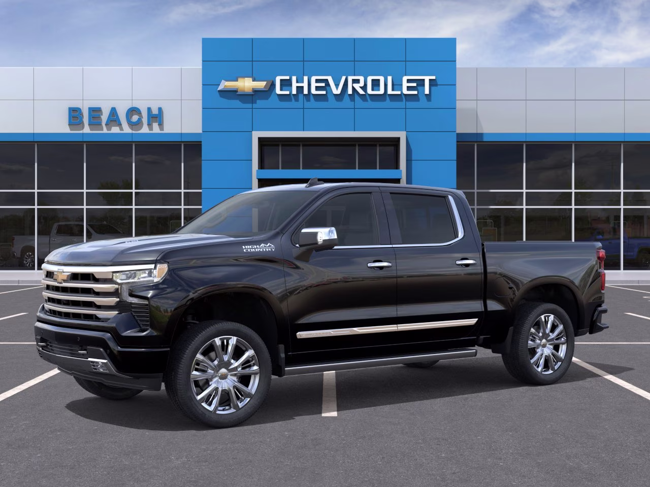 2026 Black Chevrolet Silverado 1500 High Country 4X4 Truck