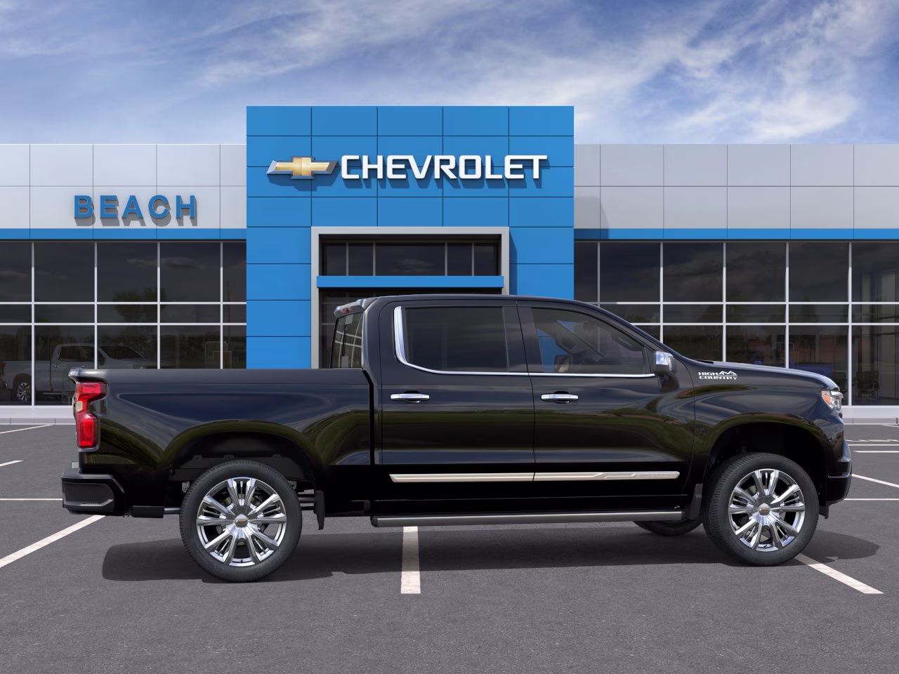 2026 Black Chevrolet Silverado 1500 High Country 4X4 Truck