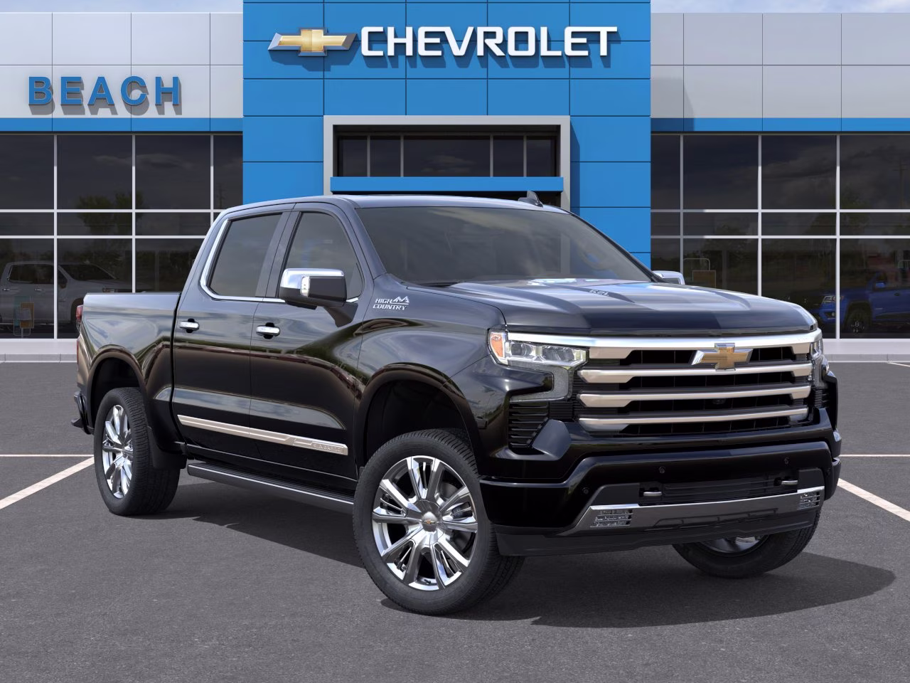 2026 Black Chevrolet Silverado 1500 High Country 4X4 Truck