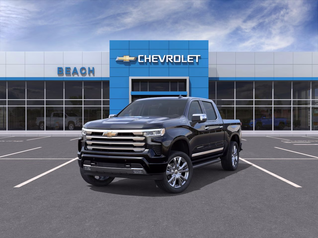 2026 Black Chevrolet Silverado 1500 High Country 4X4 Truck