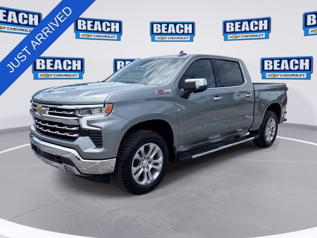 2026 Sterling Gray Metallic Chevrolet Silverado 1500 LTZ 4X4 Truck