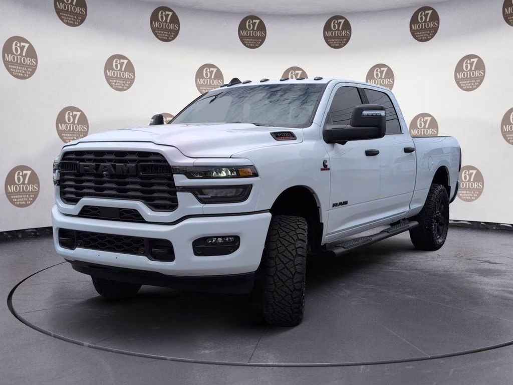 2025 Bright White Clearcoat Ram 3500 Big Horn 4X4 Truck